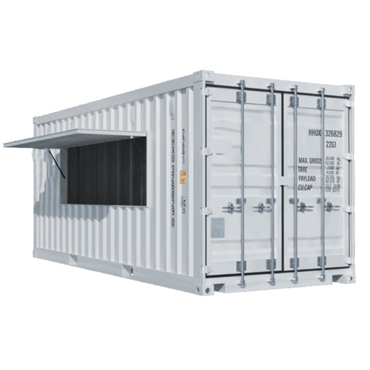 20-Fuß-Snack-Box – Umbaubarer Restaurantcontainer