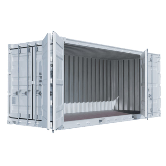 20-Fuß-Container mit offener Seite